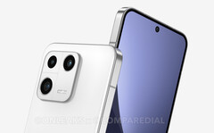 Les Xiaomi 13 et Xiaomi 13 Pro pourraient faire leurs débuts dans les prochains jours. (Image source : @OnLeaks & CompareDial)