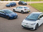 Une collection de voitures électriques. De nouvelles données montrent que les conducteurs britanniques sont nombreux à adopter l'e-mobilité (Source de l'image : Driving Co UK)