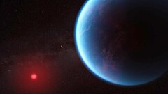 Représentation artistique de l'exoplanète K2-18b (Source : NASA)