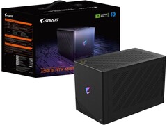 La AORUS RTX 4090 Gaming Box sera disponible plus tard cette année. (Image source : Gigabyte via VideoCardz)