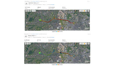 Route d'essai du GNSS : vue d'ensemble