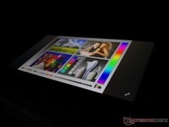 ScreenPad 2.0 - Angles de vision.