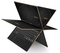 MSI Summit 13 Flip Evo - Modes convertibles. (Image Source : MSI)