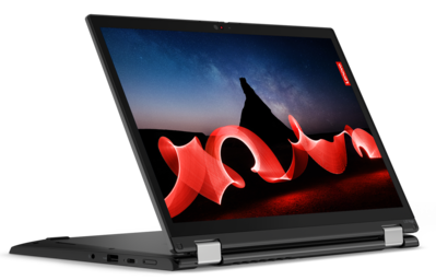 Lenovo ThinkPad L13 Yoga Gen 4 - Thunder Black. (Image Source : Lenovo)