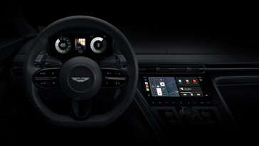 La nouvelle génération de CarPlay pour Aston Martin. (Image : Aston Martin)