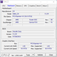 Carte mère CPU-Z