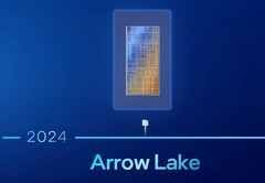 Lancement de l'Arrow Lake-S fin 2024 (Image Source : Intel)