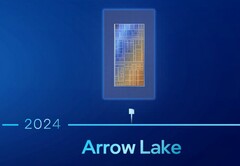 Lancement de l&#039;Arrow Lake-S fin 2024 (Image Source : Intel)