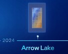 Lancement de l'Arrow Lake-S fin 2024 (Image Source : Intel)