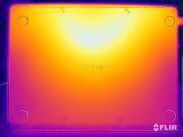 Test de résistance aux températures de surface (côté inférieur)