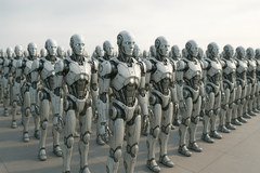 Le gouvernement chinois met en garde contre l&#039;éclatement prochain de la bulle robotique dans le pays. (Source de l&#039;image : OpenAI)