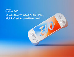 AYANEO commercialise la Pocket EVO en noir et en blanc. (Source de l'image : AYANEO)