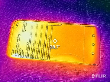 Carte thermique avant