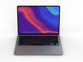 Un rendu de ce à quoi pourrait ressembler le MacBook Pro 14. (Image source : Luke Miani &amp; Ian Zelbo)