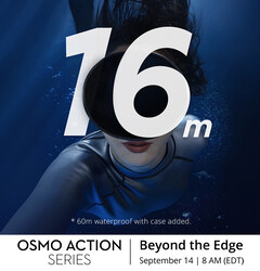 DJI tentera de voler la vedette à GoPro avec l'Osmo Action 3 (Image source : DJI)