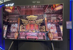 écran BOE 16K de 110 pouces (Source d'image : Vincent Teoh)