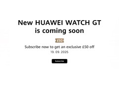 Huawei a annoncé le lancement imminent de la série Watch GT 6. (Source de l&#039;image : Huawei)