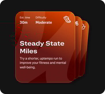 Plusieurs séances d'entraînement spécifiques sont proposées. (Source de l'image : Strava)