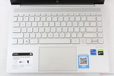 clavier et clickpad identiques à ceux de l'Envy 15