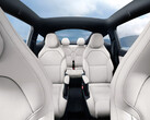 Intérieur de la Tesla Model Y L à six places
