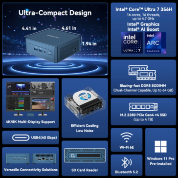 Geekom IT13 Édition 2026 (Source : Geekom)