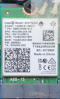 Module Intel AX211 WiFi 6E