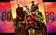La première bande-annonce du film Borderlands nous donne un aperçu de Black Jack dans le rôle de Claptrap aux côtés de Kevin Hart dans le rôle de Roland et de Cate Blanchett dans celui de Lilith. (Source de l'image : Lionsgate Movies - édité)