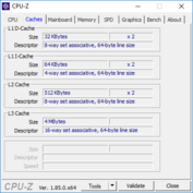 Inspiron 15 5575 - CPU-Z Cache.