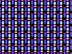 Disposition des sous-pixels