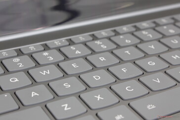 L'expérience de frappe est plus proche d'un IdeaPad que d'un ThinkPad