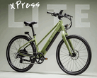 Le vélo électrique Lectric XPress Lite dans le coloris vert pin