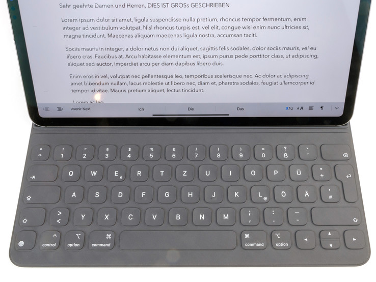 L'Apple Smart Keyboard Folio.