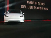 Elon Musk au Giga Texas Cyber Rodeo (image : Tesla/YT)