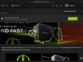 Nvidia GeForce Game Ready Driver 532.03 notification dans GeForce Experience (Source : Own)