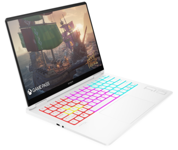 HP Omen Transcend 14 - Ceramic White (Source d'image : HP)