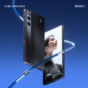 RedMagic 11 Pro version noire (Image source : RedMagic)