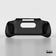 L'étui officiel de Retroid Pocket 5 en noir. (Source de l'image : Retroid)
