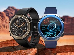 La nouvelle smartwatch Rollme Hero M1 est disponible en noir/or et argent/bleu (Image : Rollme)