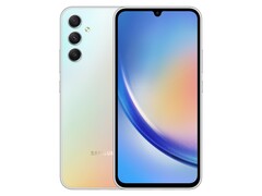 Samsung Galaxy A34 Silver (Source d'image : Samsung Newsroom)