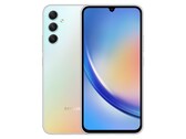Samsung Galaxy A34 Silver (Source d'image : Samsung Newsroom)
