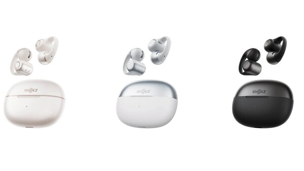 Les Shokz OpenDots 2 sont disponibles en trois couleurs.