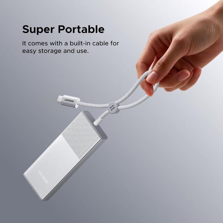 Le câble USB intégré du boîtier