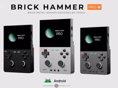 Le Brick Hammer Pro U est l'un des deux nouveaux appareils portables que TrimUI prévoit de commercialiser prochainement.