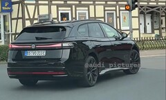 Audi a longtemps fait l&#039;objet de rumeurs concernant le développement d&#039;une variante break de sa future berline électrique ID.7. (Source de l&#039;image : wilcoblok sur Instagram)