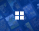 Windows 11 domine toujours la liste. Illustration : Logo Windows 11 sur fond Steam.