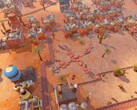 Une image montrant des bâtiments dans SteamWorld Build, actuellement à -80 % sur Steam.