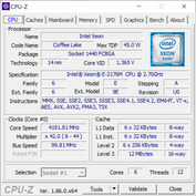 Lenovo ThinkPad P1 - CPU-Z : CPU.