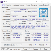 Acer Swift 5 Sneak Peek - Cpu-Z : cpu.