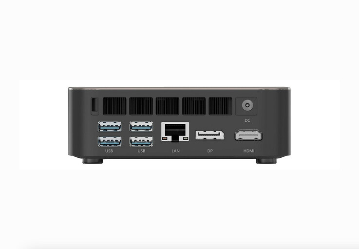 Le mini-PC Links LC7530 dispose d'une gamme complète de ports, dont six ports USB 3.2 de type A.