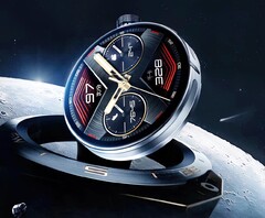 La Watch GT Cyber sera probablement lancée avec HarmonyOS 3, le dernier OS maison de Huawei. (Image source : Huawei)